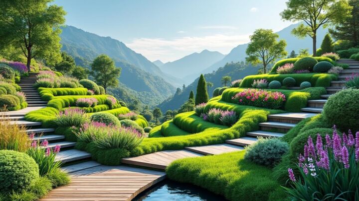 découvrez nos conseils pratiques pour aménager un jardin en pente : astuces de terrassement, choix de plantes adaptées et idées déco pour transformer votre terrain en espace extérieur harmonieux et fonctionnel.