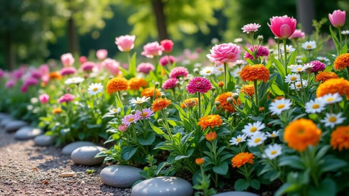 Comment créer un massif fleuri harmonieux ? 1 découvrez nos conseils pratiques pour concevoir un massif fleuri harmonieux, choisir les bonnes plantes et réussir des associations colorées dans votre jardin.