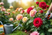découvrez nos conseils pratiques pour entretenir vos rosiers efficacement : taille, arrosage, fertilisation et prévention des maladies pour des rosiers en pleine santé toute l'année.