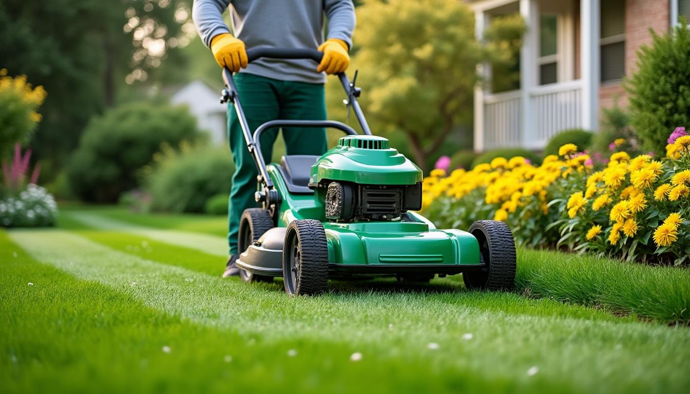 découvrez nos conseils pratiques pour tondre votre pelouse efficacement tout en préservant la santé de votre gazon et en évitant les dégâts.